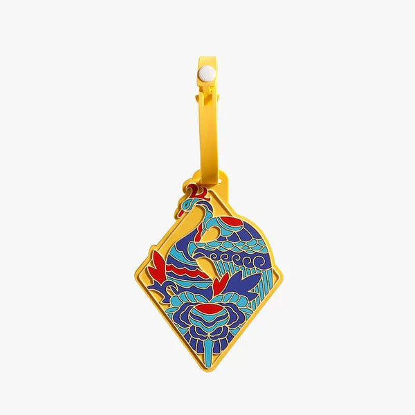The Palace Phoenix Baggage Tag 有凤来仪·行李牌（黄）