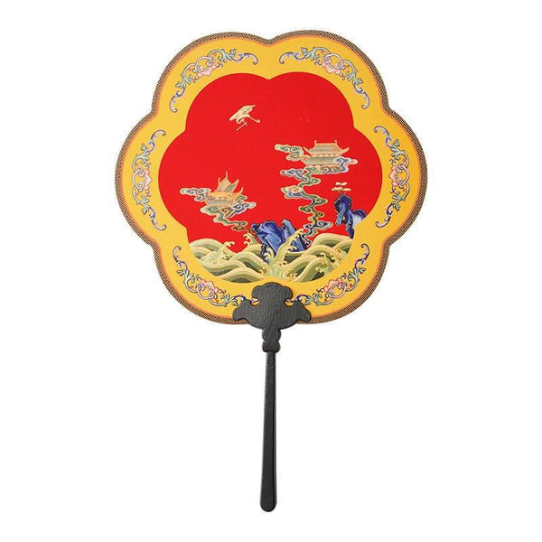 The Palace Longevity Pavilion Gentle Breeze Round Fan 海屋添筹 小清风团扇