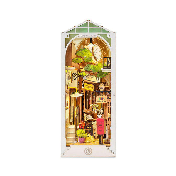 Rolife Book Nook Shelf Insert - Sunshine Town Building Block