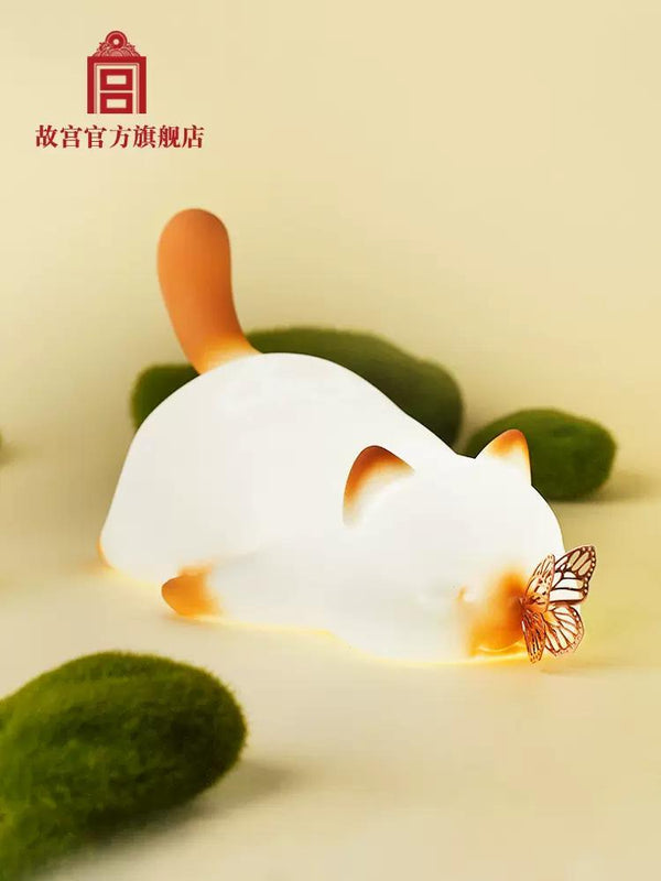 The Palace Cat Loves Butterfly Silicon Lantern灵猫慕蝶硅胶灯