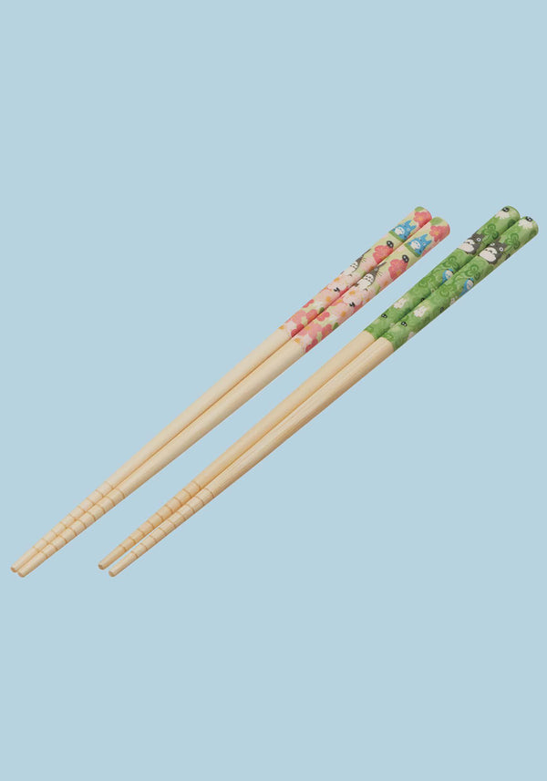 Skater: My Neighbor Totoro Bamboo Chopsticks 2pcs Set