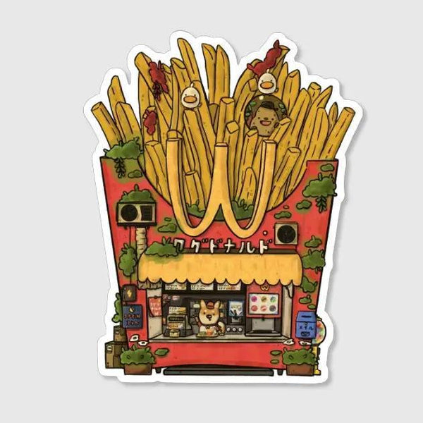 Wagdonald Vinyl Sticker