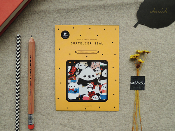 Suatelier Sticker - Lovely Pandas