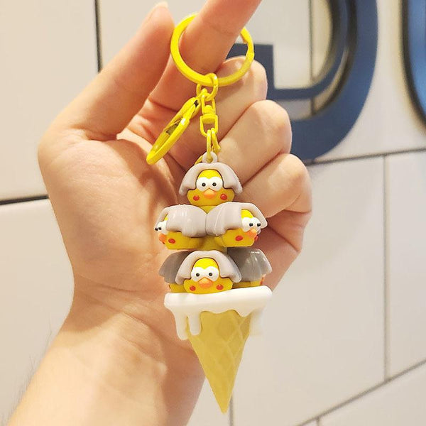 Ice Cream Keychain