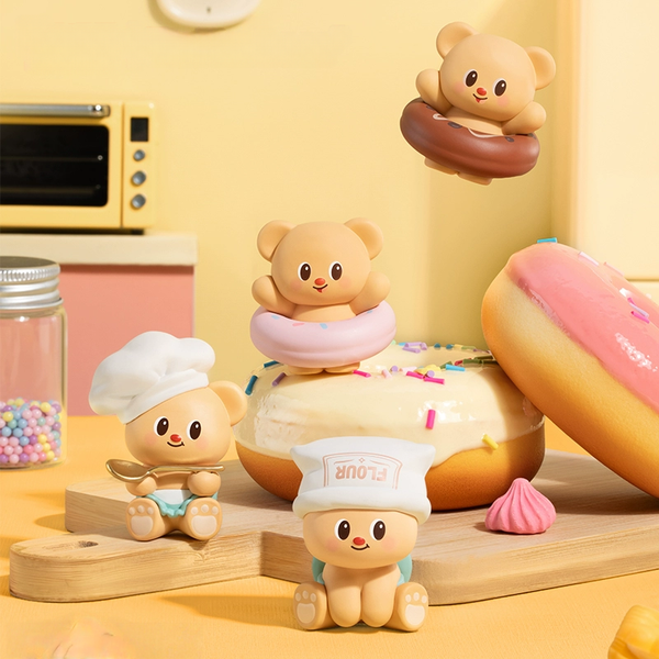 Butterbear Baked with Love Series Cubby Face Blind Box