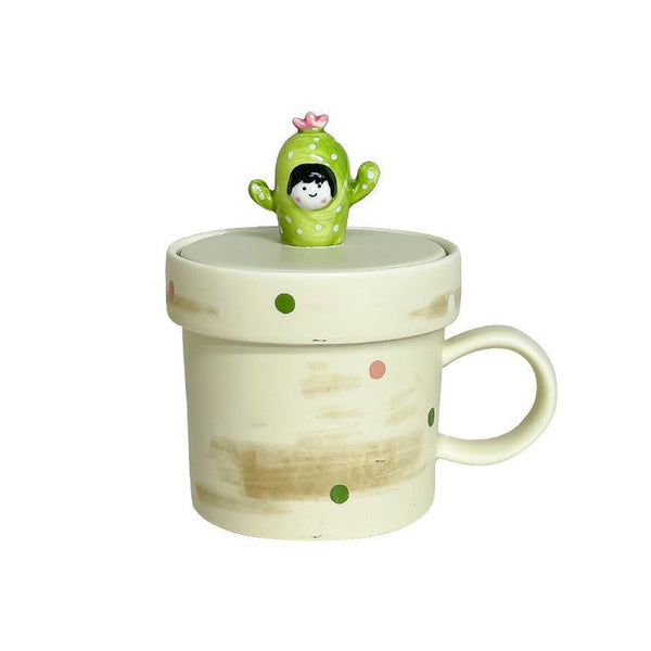 Potted Ceramic Mug 450ML