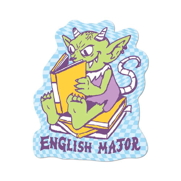 English Major by Apply - Die-Cut Sticker