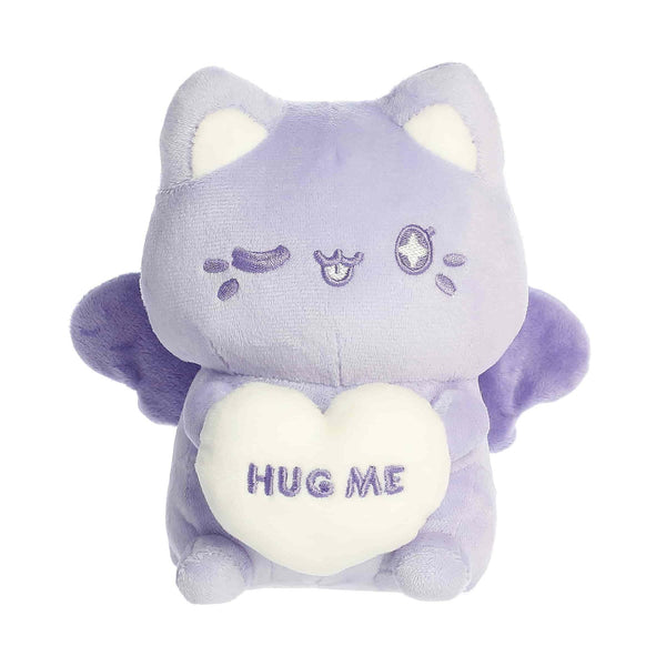 7" HUG ME CANDY HEART MEOWCHI