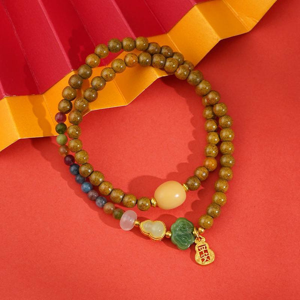 The Palace Impression Qianlong Garden Ceramic Bead Bracelet 印象 乾隆花园 陶瓷珠手串