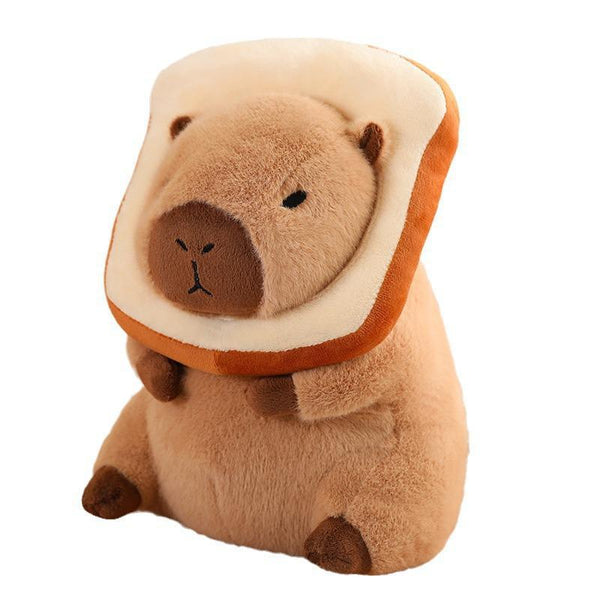 Bread Capybara Plush Toy