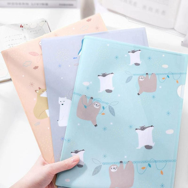 mofu-mofu Folder A4 (1pk,Random Style)