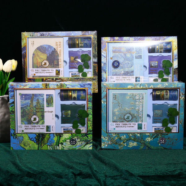 Love Letter to Art Masters Notebook Set (1set,Random Style)