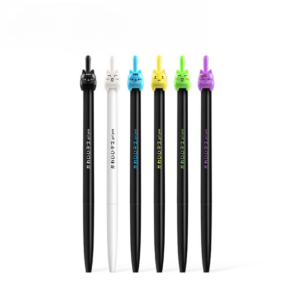 DS-045 Kitty Pens (4 Color Kitty Tops, Random)