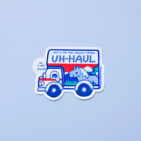 Vinyl Sticker (Transparent) A Stolen Truck