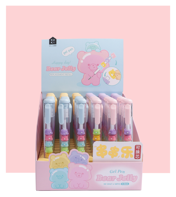 Bear Jelly Gel Pen (1pk,Random Style)