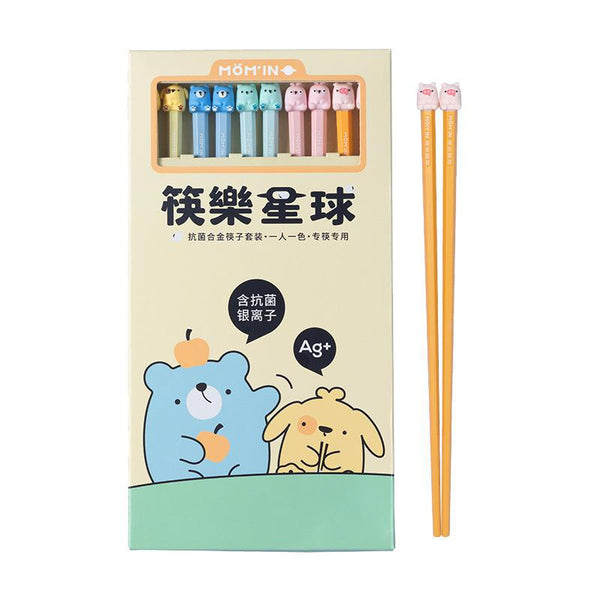 Happy Planet Chopsticks 5pcs Set