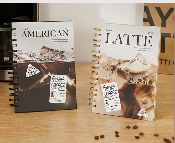 Ice Coffee Series A5 Coil Notebook