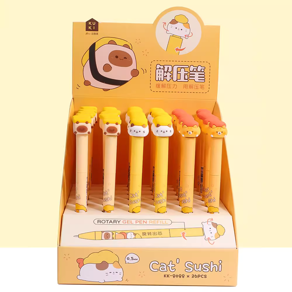 Cat' Sushi  Gel Pen (1pk,Random Style)