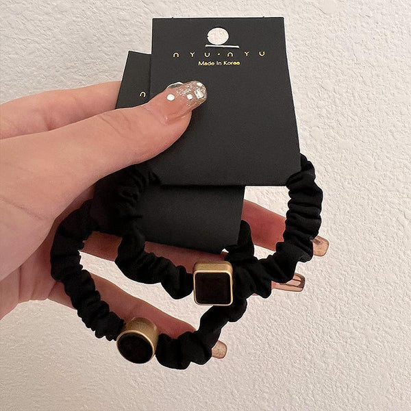 Black Hair Rubber Band