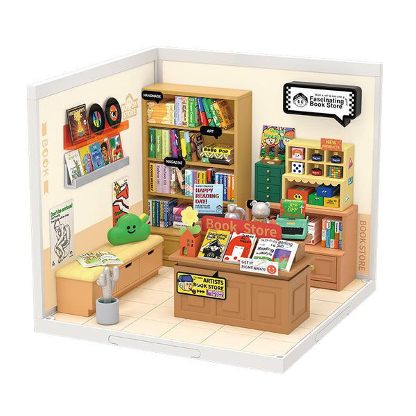 Fascinating Book Store Building Block
