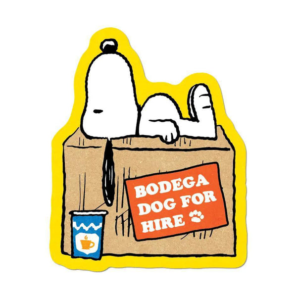 Bodega Dog by Peanuts - Die-Cut Sticker