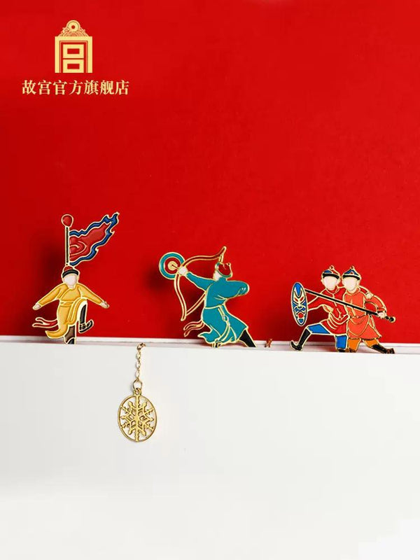 The Palace Playing on Ice Bookmark Set 冰嬉图书签套装
